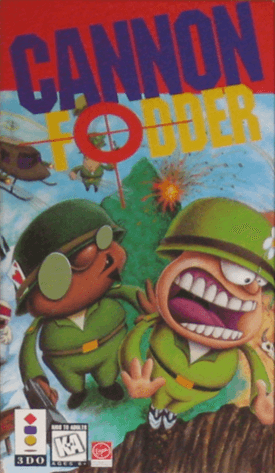 Pochette Cannon Fodder version 3DO