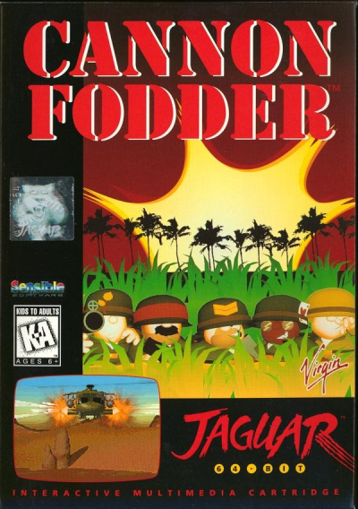 Pochette Cannon Fodder version Jaguar