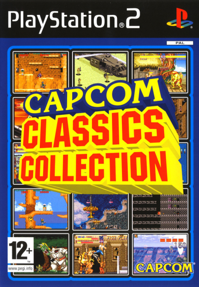 Pochette Capcom Classics Collection version PlayStation 2