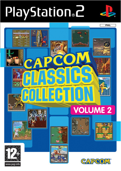 Pochette Capcom Classics Collection Vol. 2 version PlayStation 2