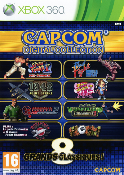 Pochette Capcom Digital Collection version Xbox 360