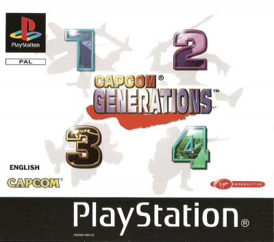 Pochette Capcom Generations version PlayStation