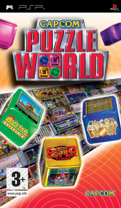 Pochette Capcom Puzzle World version PSP