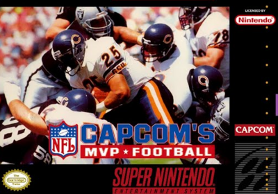 Pochette Capcom's MVP Football version Super Nintendo