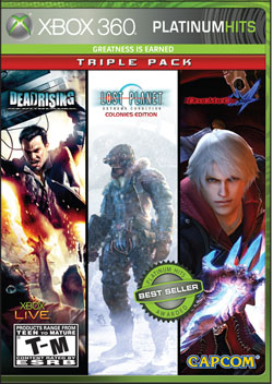 Pochette Capcom Triple Pack version Xbox 360