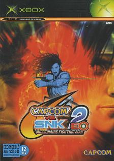 Pochette Capcom vs SNK 2 EO version Xbox