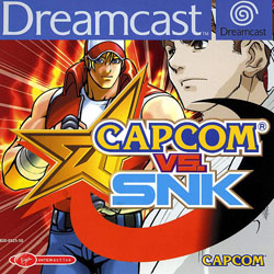 Pochette Capcom vs SNK version Dreamcast