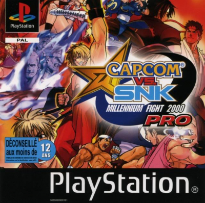 Pochette Capcom vs SNK Pro version PlayStation