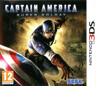 Pochette Captain America : Super Soldier version 3DS