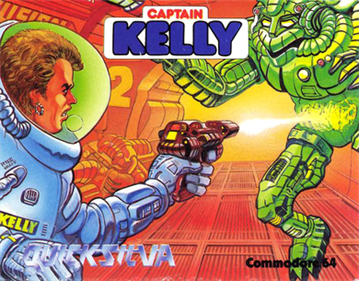 Pochette Captain Kelly version Commodore 64
