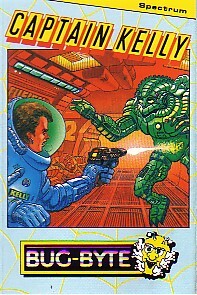 Pochette Captain Kelly version ZX Spectrum