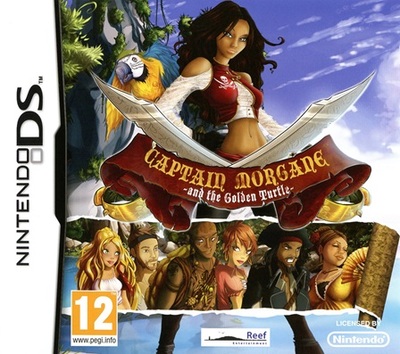 Pochette Captain Morgane et la Tortue d'Or version DS