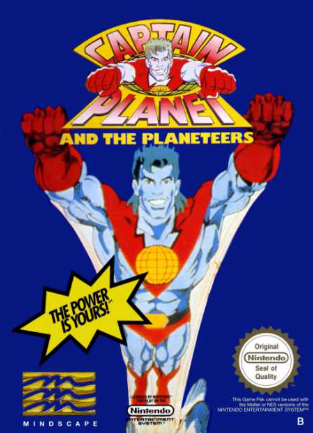 Pochette Captain Planet and the Planeteers version NES