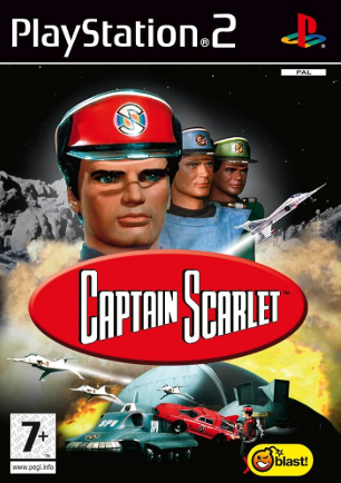 Pochette Captain Scarlet version PlayStation 2