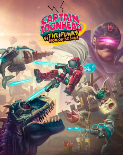 Pochette Captain ToonHead vs the Punks from Outer Space version PC Windows