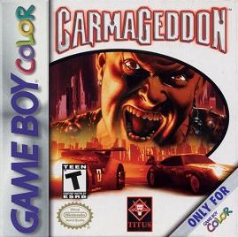 Pochette Carmageddon version GameBoy/Color