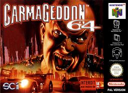 Pochette Carmageddon 64 version Nintendo 64