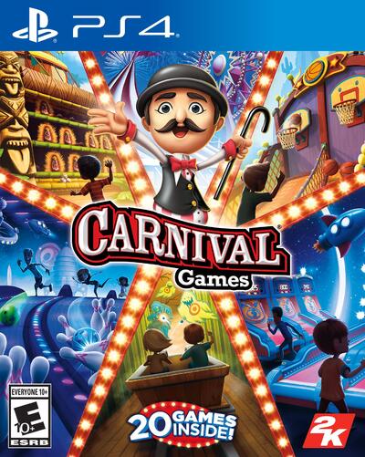 Pochette Carnival Games version PlayStation 4