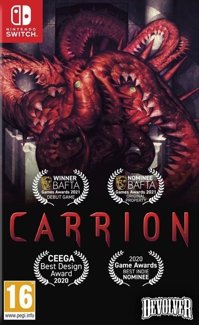 Pochette Carrion version Switch