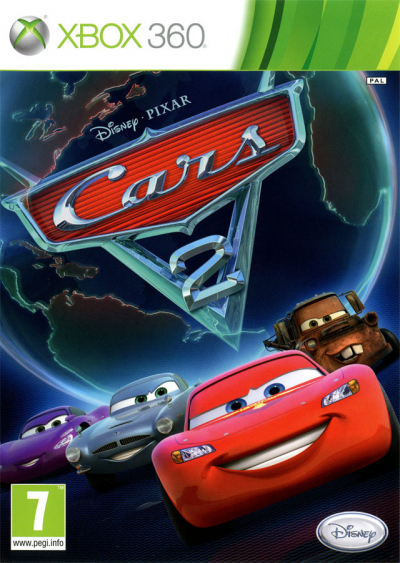 Pochette Cars 2 version Xbox 360