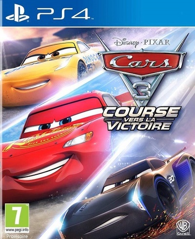 Pochette Cars 3 : Course vers la Victoire version PlayStation 4