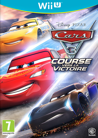 Pochette Cars 3 : Course vers la Victoire version Wii U