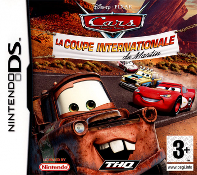 Pochette Cars : la coupe internationale de Martin version DS