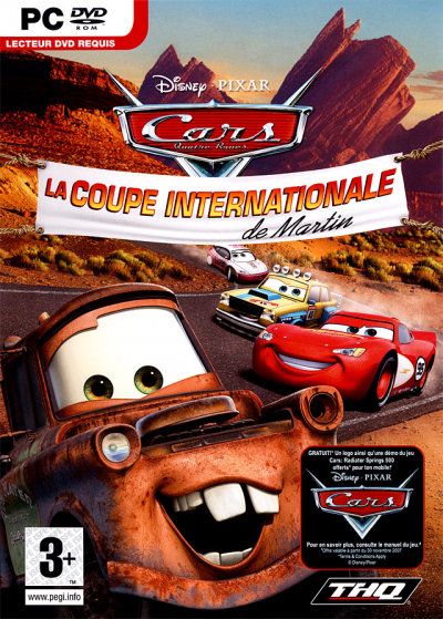 Pochette Cars : la coupe internationale de Martin version PC Windows