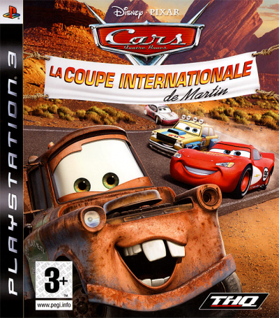 Pochette Cars : la coupe internationale de Martin version PlayStation 3