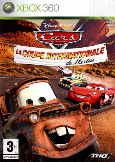 Pochette Cars : la coupe internationale de Martin version Xbox 360