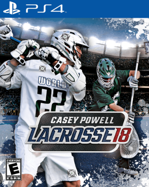 Pochette Casey Powell Lacrosse 18 version PlayStation 4