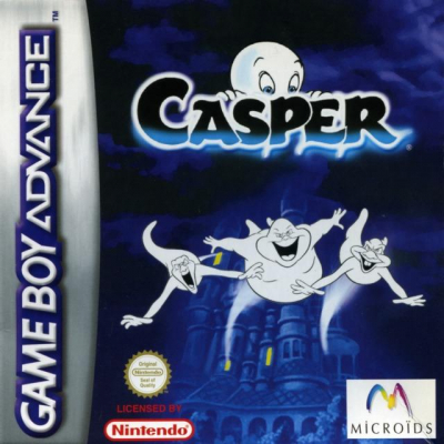 Pochette Casper version GameBoy Advance