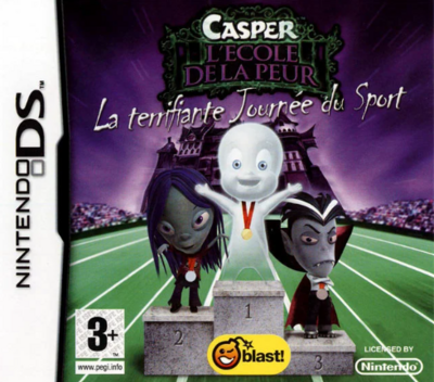 Pochette Casper, l'Ecole de la Peur : La Terrifiante Journée de Sport version DS