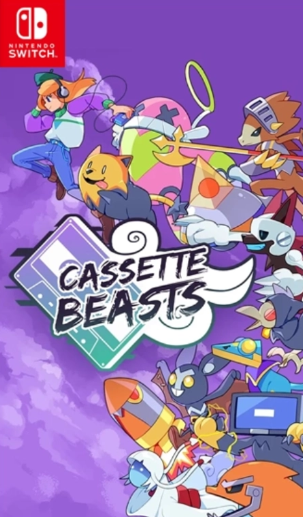 Pochette Cassette Beasts version Switch