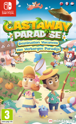 Pochette Castaway Paradis : Destination Vacances version Switch