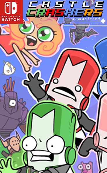 Pochette Castle Crashers Remastered version Switch