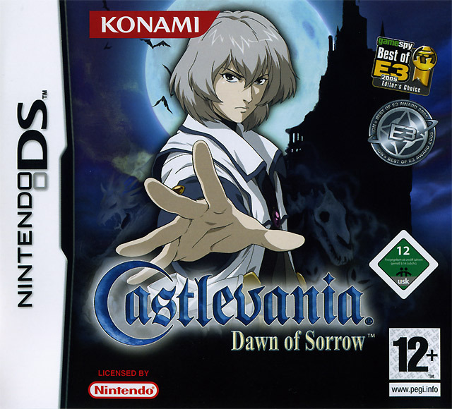 Pochette Castlevania : Dawn of Sorrow version DS