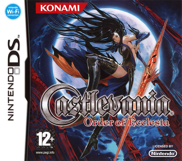 Pochette Castlevania : Order of Ecclesia version DS