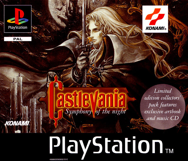 Pochette Castlevania : Symphony of the night version PlayStation