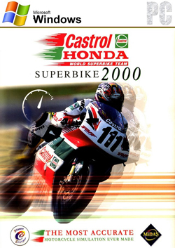 Pochette Castrol Honda Superbike Racing 2000 version PC Windows