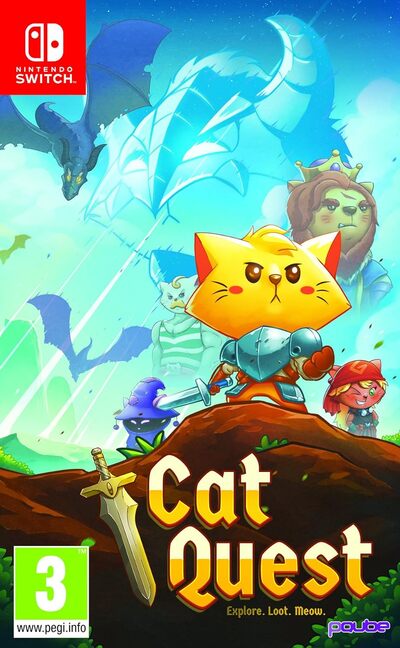 Pochette Cat Quest version Switch