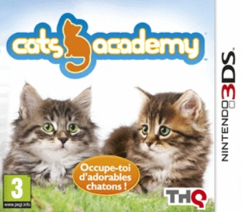 Pochette Cats Academy 2 version 3DS