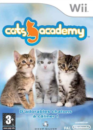Pochette Cats Academy version Wii