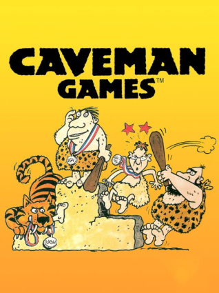 Pochette Caveman Ugh-lympics version PC MS-DOS