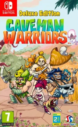 Pochette Caveman Warriors version Switch