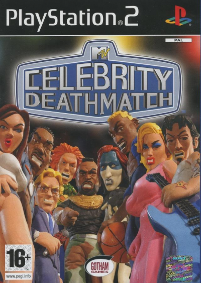Pochette Celebrity Deathmatch version PlayStation 2