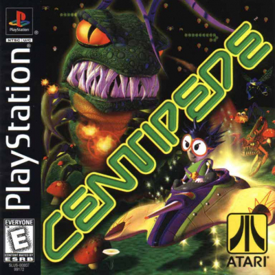 Pochette Centipede version PlayStation
