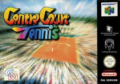 Pochette Centre Court Tennis version Nintendo 64