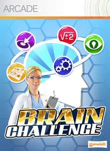Pochette Cérébral Challenge version Xbox 360
