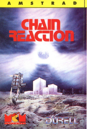 Pochette Chain Reaction version Amstrad CPC